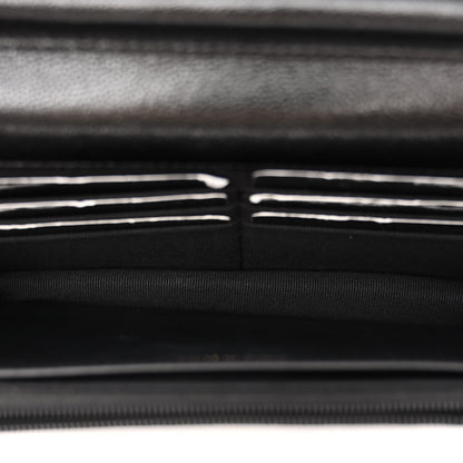 Chanel Caviar Quilted Studded CC Wallet on Chain WOC Black 5 of 12