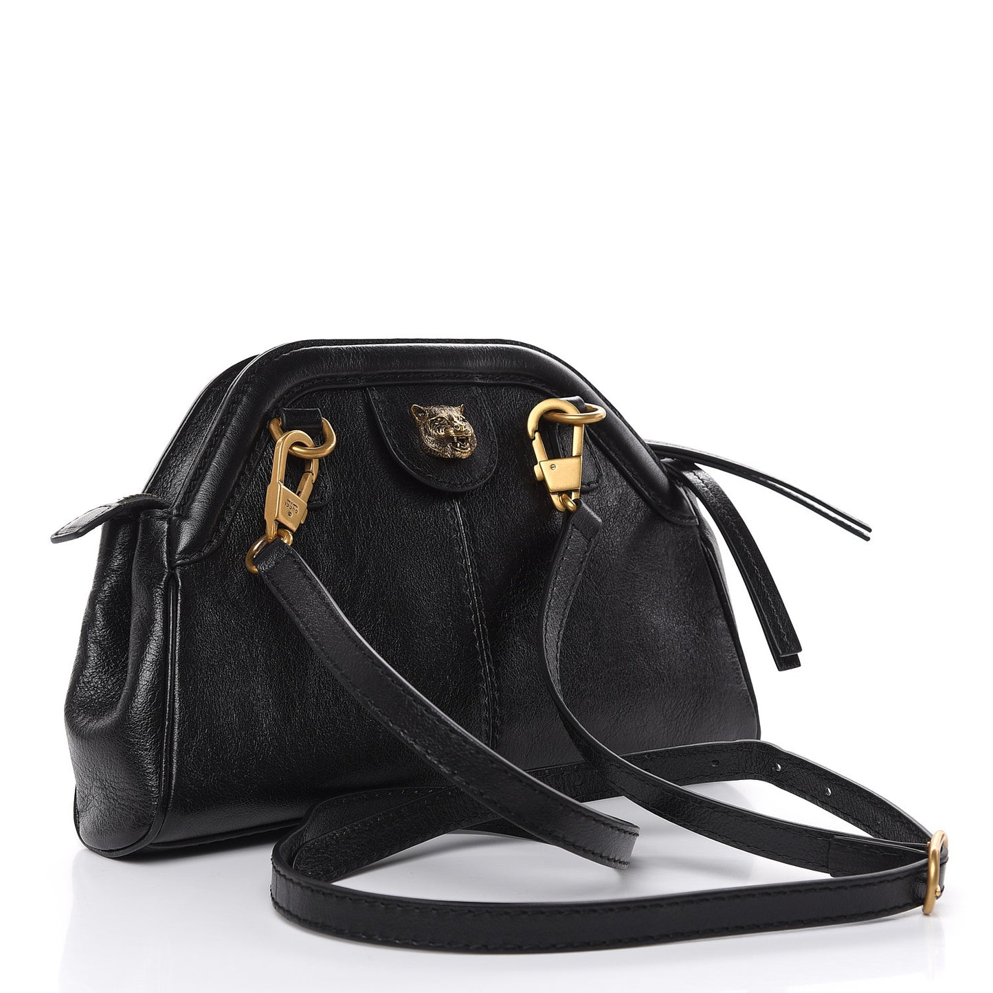 Calfskin Small Re(Belle) Crossbody Bag Black