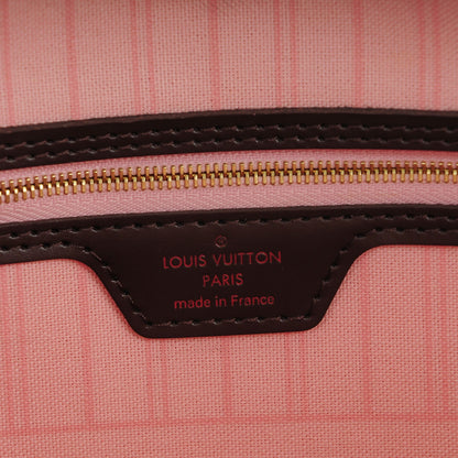 Louis Vuitton Damier Ebene Neo Neverfull MM Rose Ballerine 7 of 8