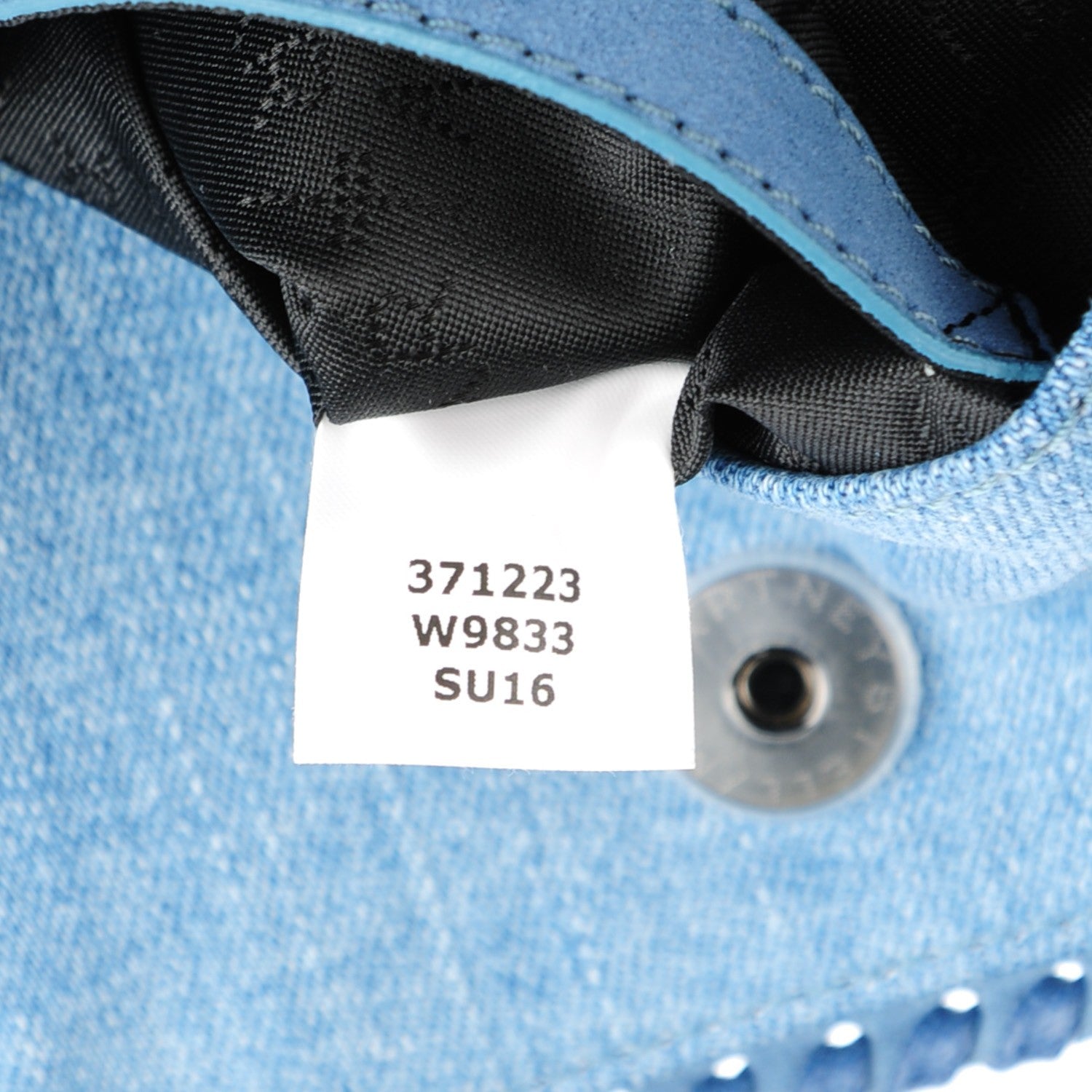 Stella McCartney Denim Mini Star Falabella Tote Blue 7 of 8