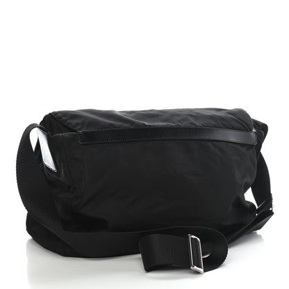 Prada Nylon Vela Messenger Bag Black 2 of 8