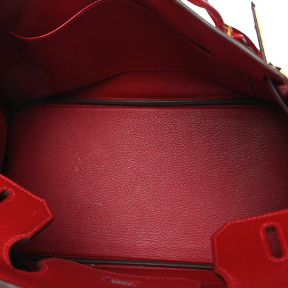 Hermes Epsom Birkin 30 Rouge Casaque 5 of 15