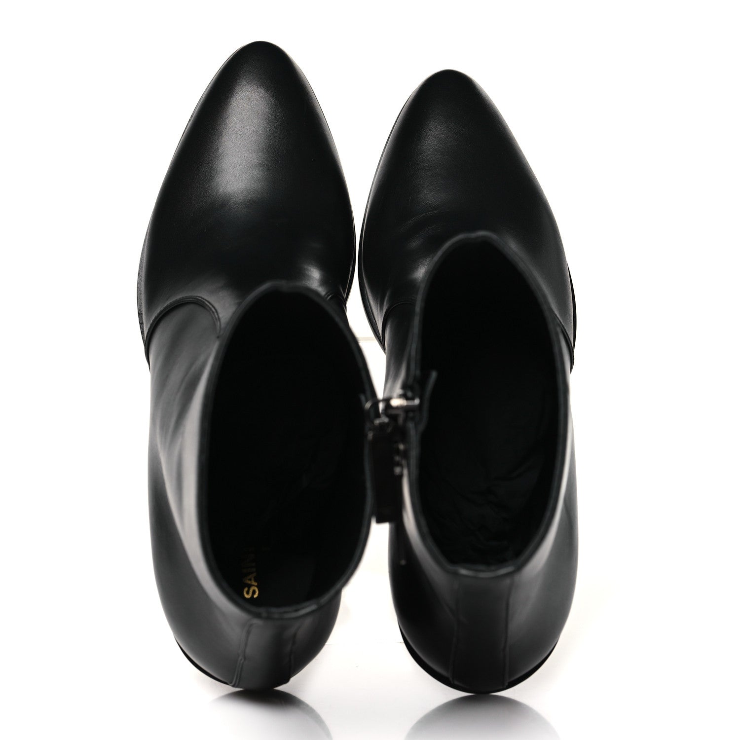 Saint Laurent Calfskin West 45 Chelsea Boots 37 Black 2 of 10