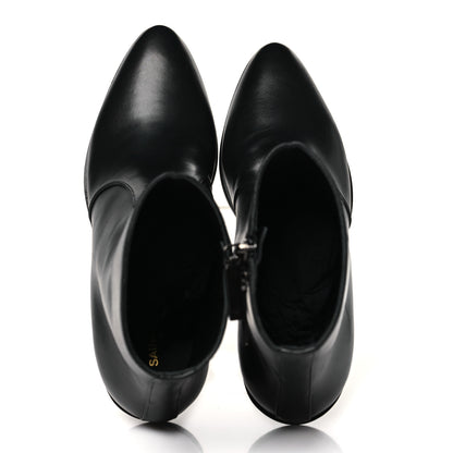 Saint Laurent Calfskin West 45 Chelsea Boots 37 Black 2 of 10