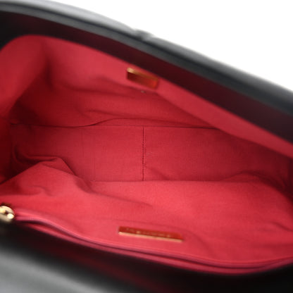 Chanel Lambskin Quilted Large Chanel 19 Flap Black 5 of 10