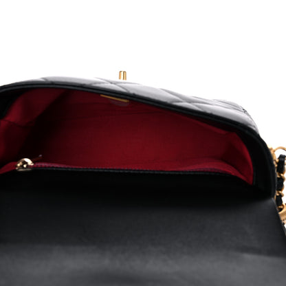 Chanel Lambskin Quilted Mini My Perfect Flap Black 5 of 10