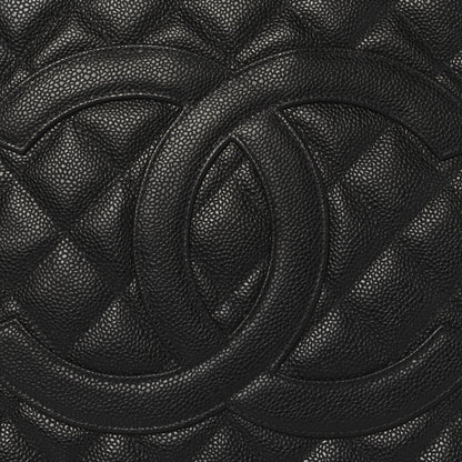 Chanel Caviar Quilted Medallion Tote Black 8 of 10