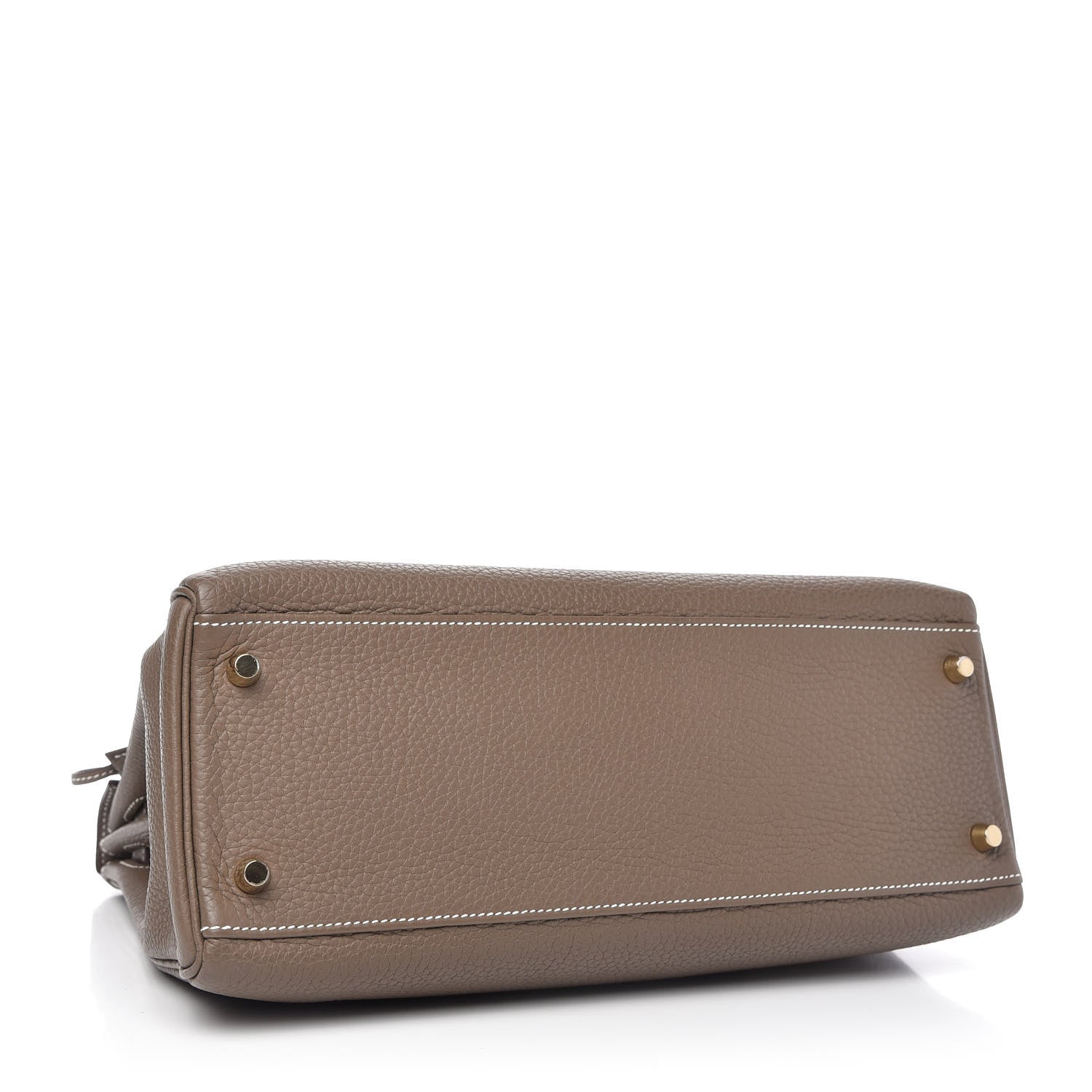 Hermes Togo Kelly Retourne 32 Etoupe 4 of 10