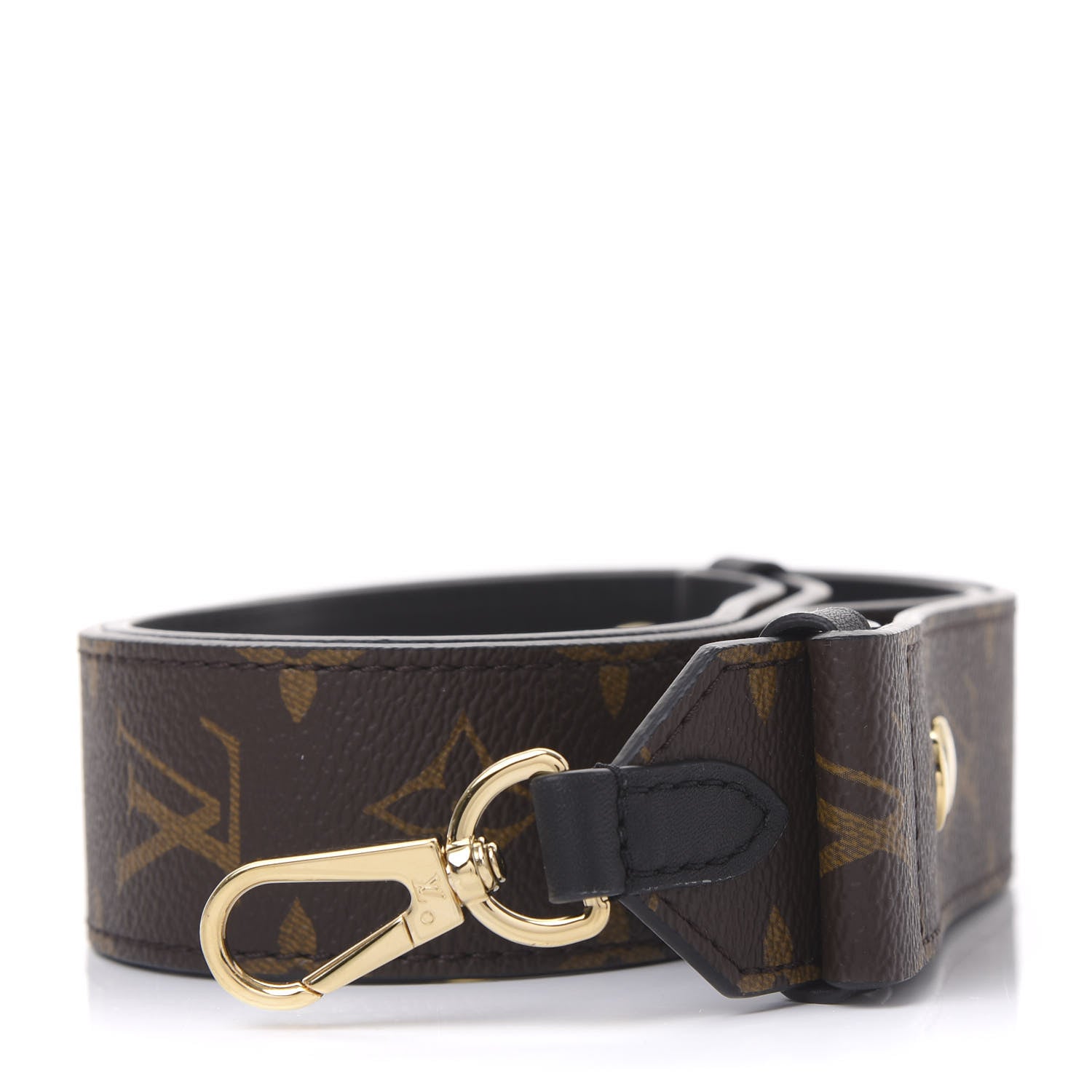 Louis Vuitton Monogram Adjustable Bandouliere Shoulder Strap Black 1 of 4