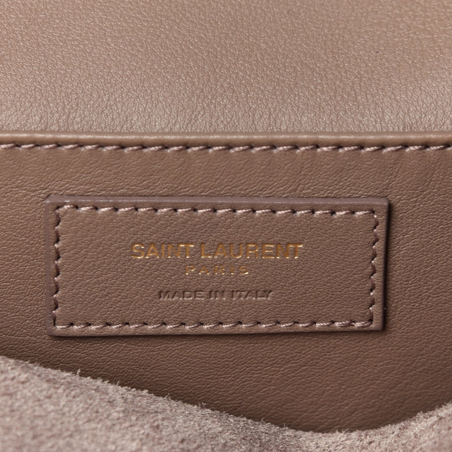 Smooth Calfskin Small Monogram Cabas Taupe