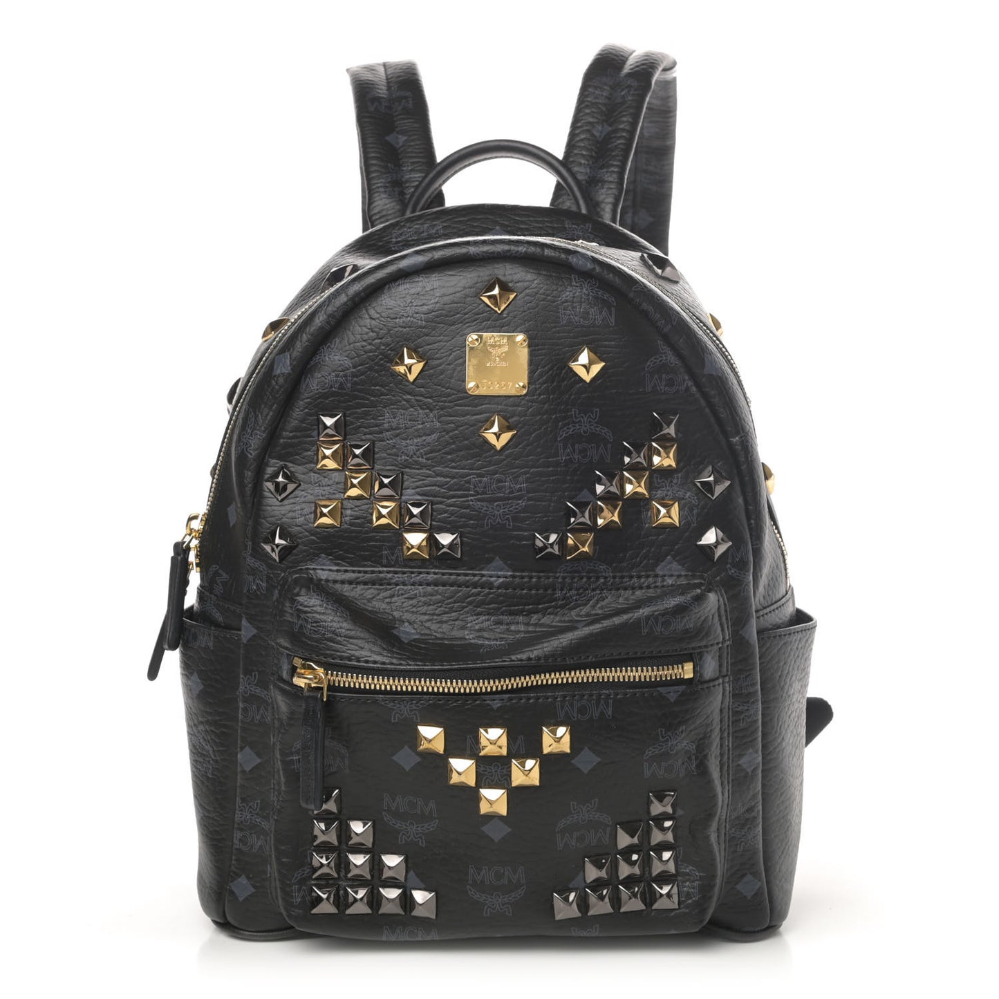 Visetos Studded Small Stark M Backpack Black