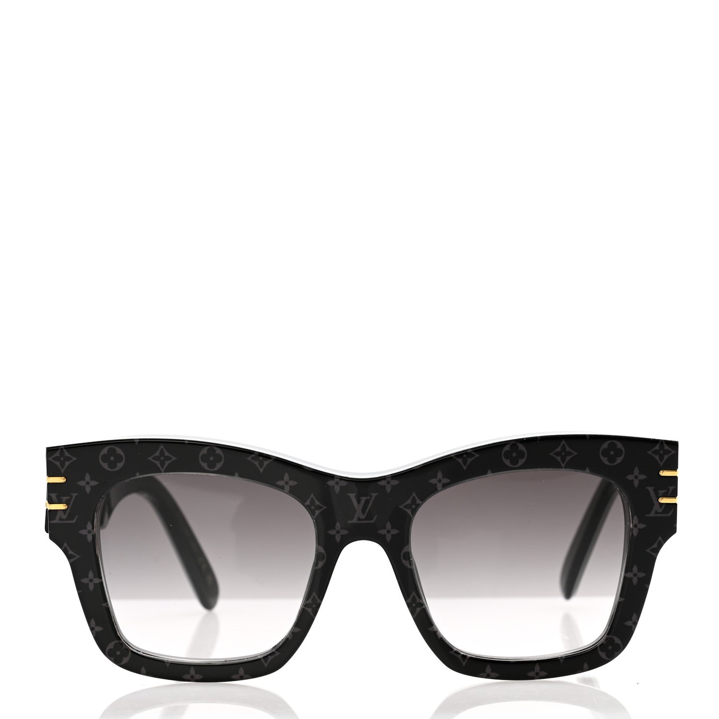 Acetate Blade Sunglasses Z1616W Black