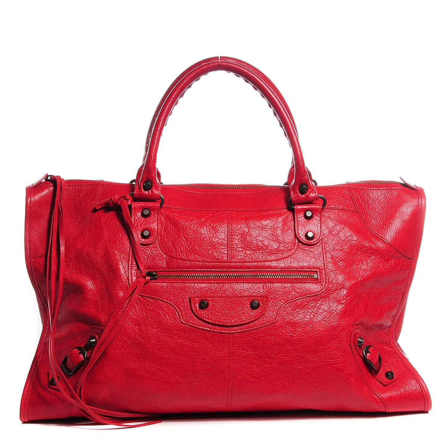 Agneau Classic Hardware Work Rouge Coquelicot