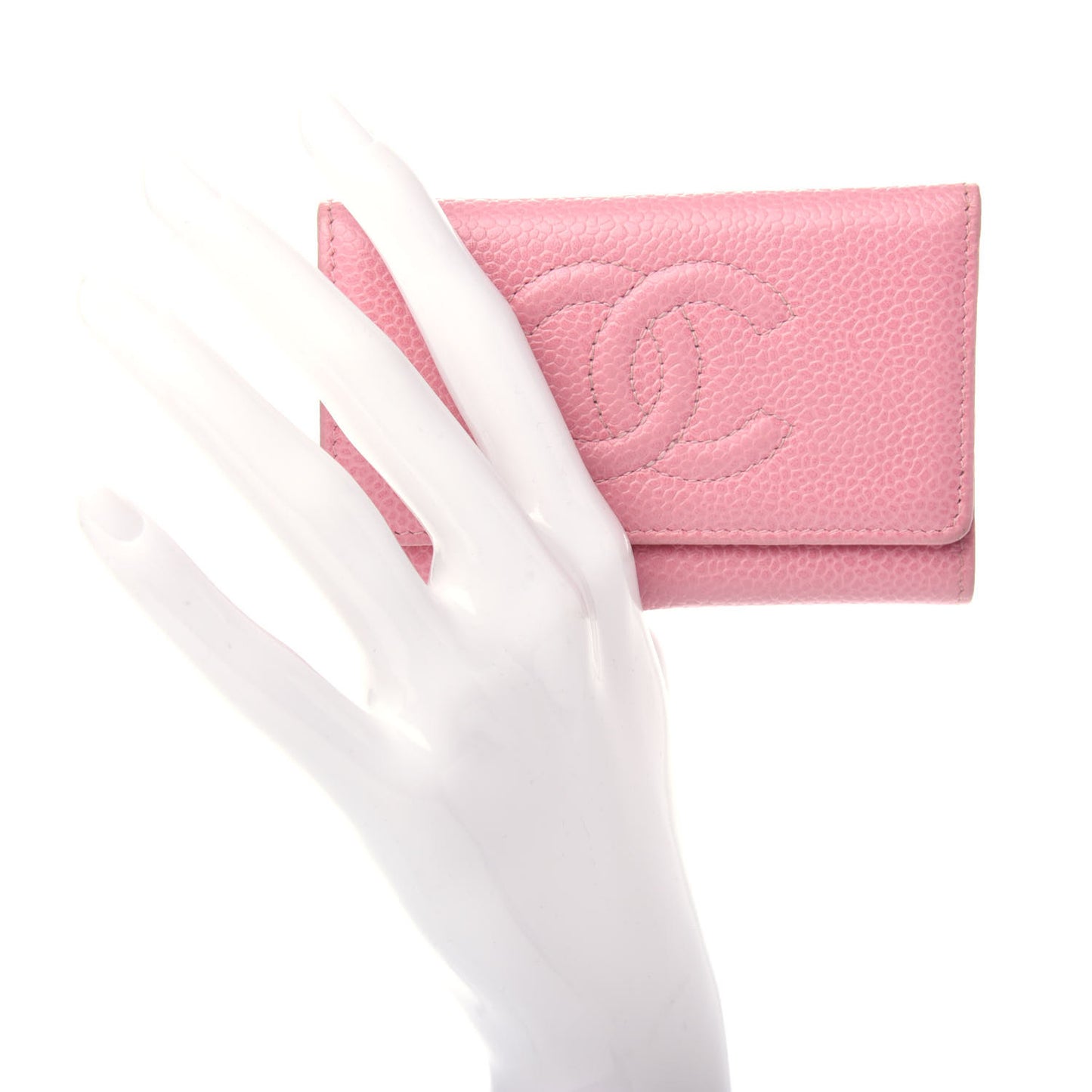 Caviar Timeless CC 6 Key Holder Case Pink