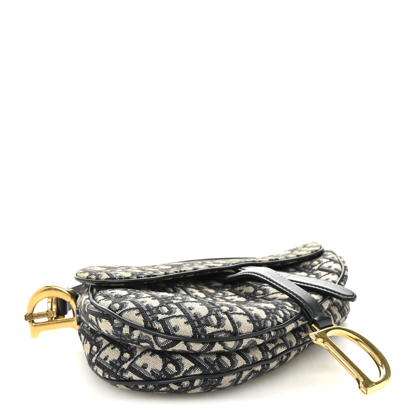 Oblique Saddle Bag Blue