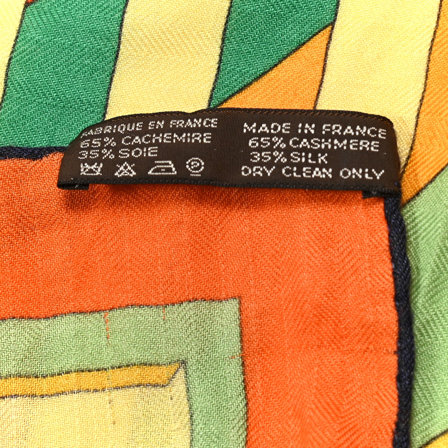 Hermes Cashmere Silk Le Fil D'Ariane Shawl 140 2 of 8