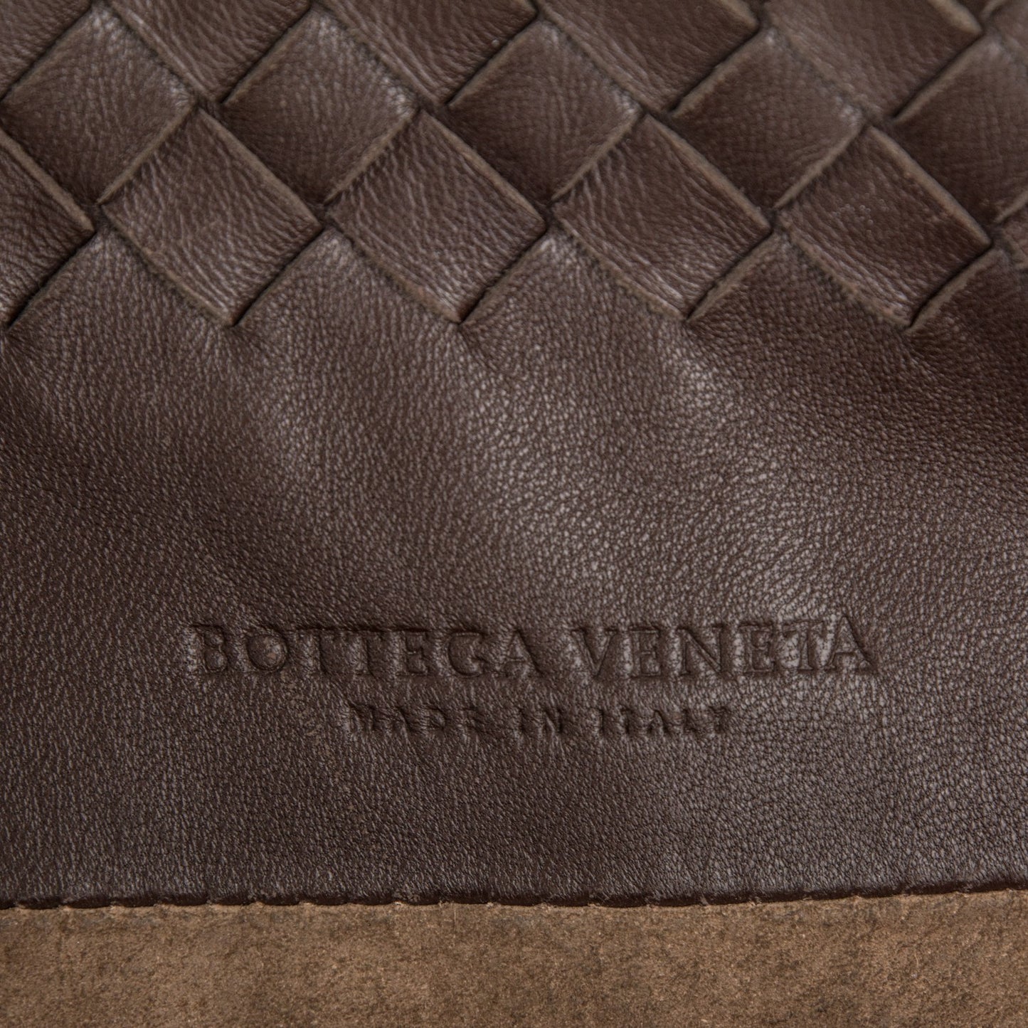 Nappa Intrecciato Large Tote Ebano