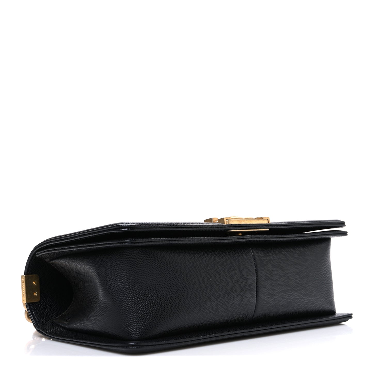 Caviar Quilted Medium Boy Flap Black