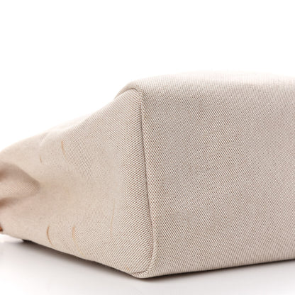 Hermes Toile Vache Hunter Herbag Cabas MM Natural 8 of 10