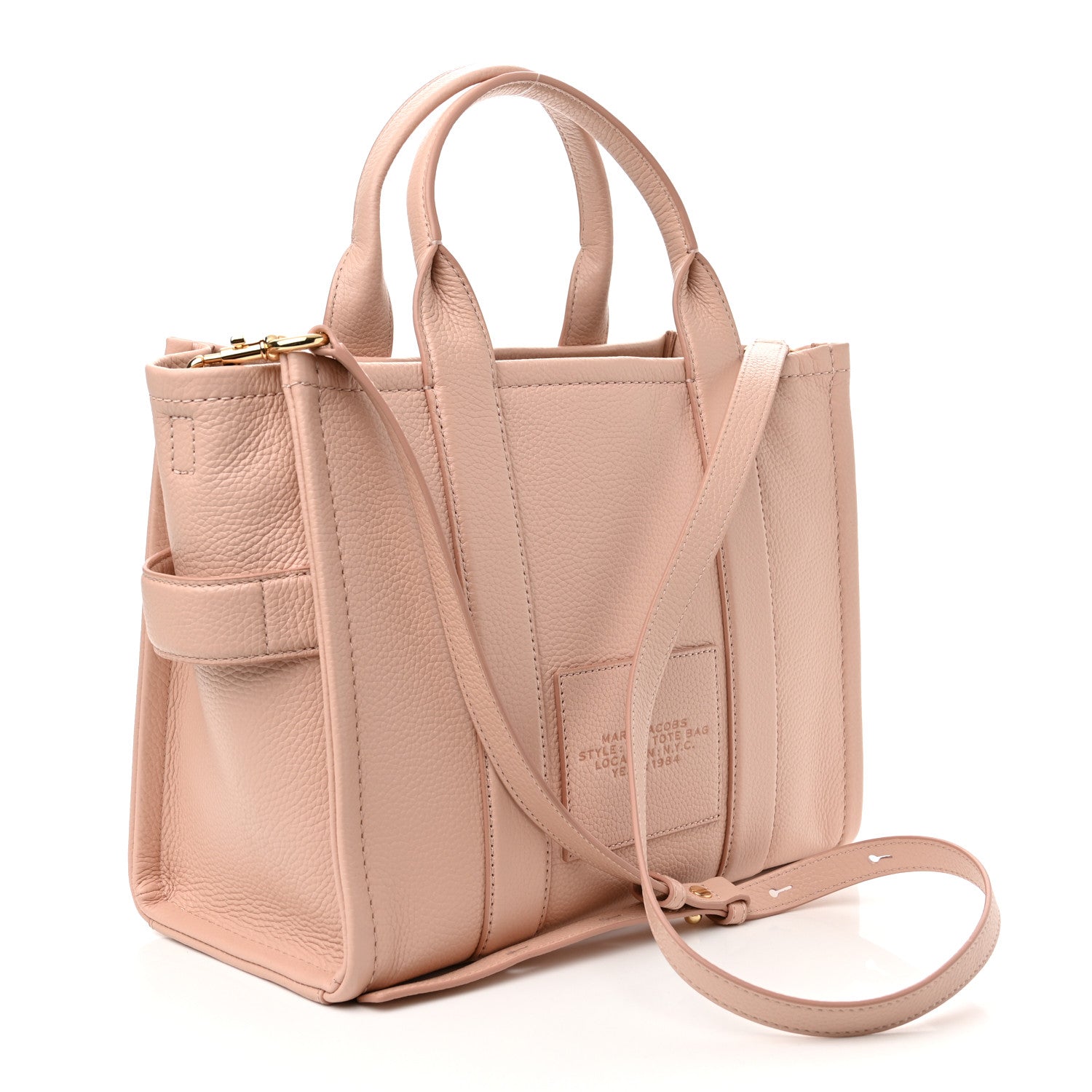 Marc Jacobs Grained Calfskin The Tote Bag Rose Dust 3 of 10