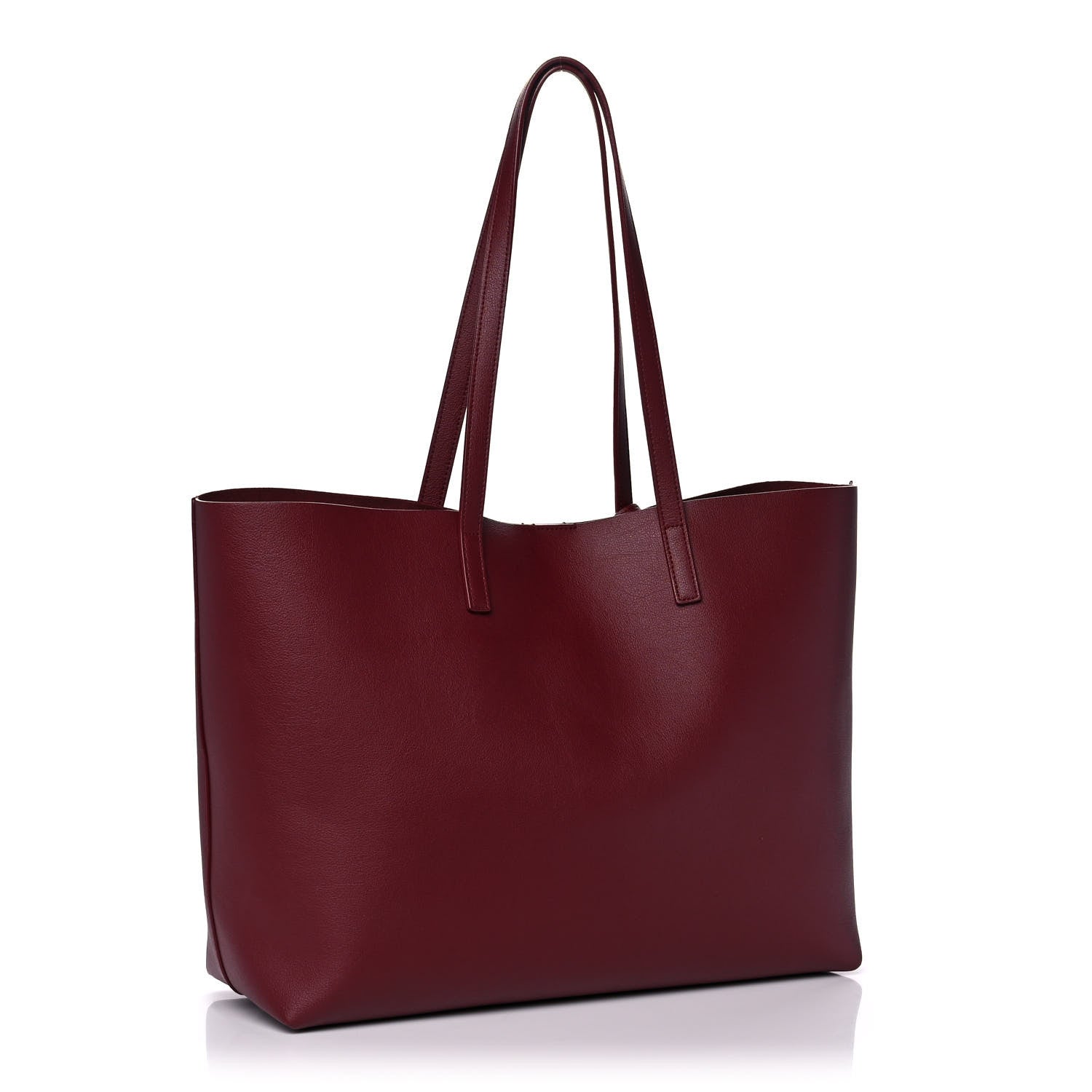 Saint Laurent Calfskin Large Shopping Tote Palissandre 3 of 16