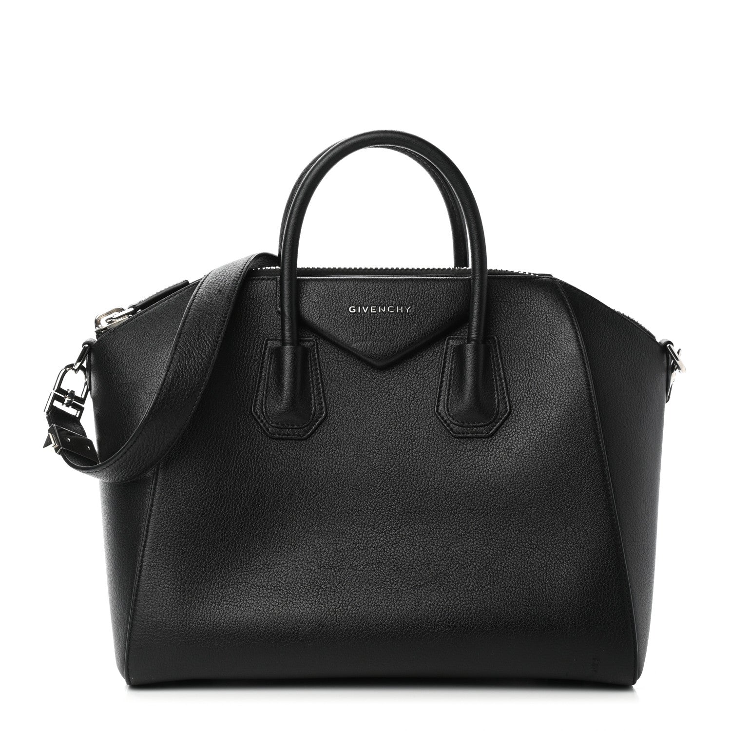 Givenchy Sugar Goatskin Medium Antigona Black 1 of 9