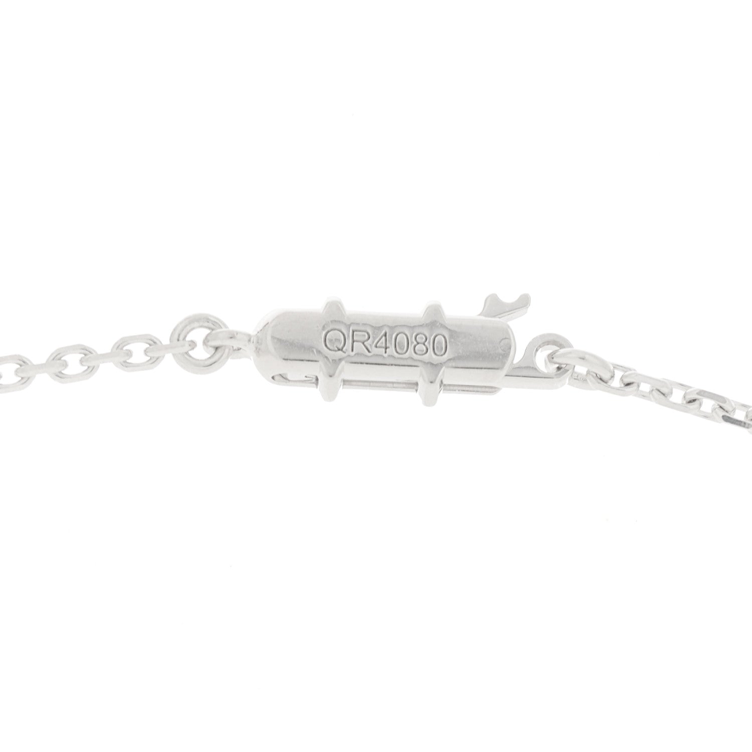 Cartier 18K White Gold Diamond .26ct 1895 Solitaire Pendant Necklace 4 of 6