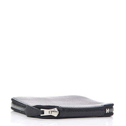 Hermes Chevre Mysore Globe Trotter Zip Agenda PM Black 4 of 11
