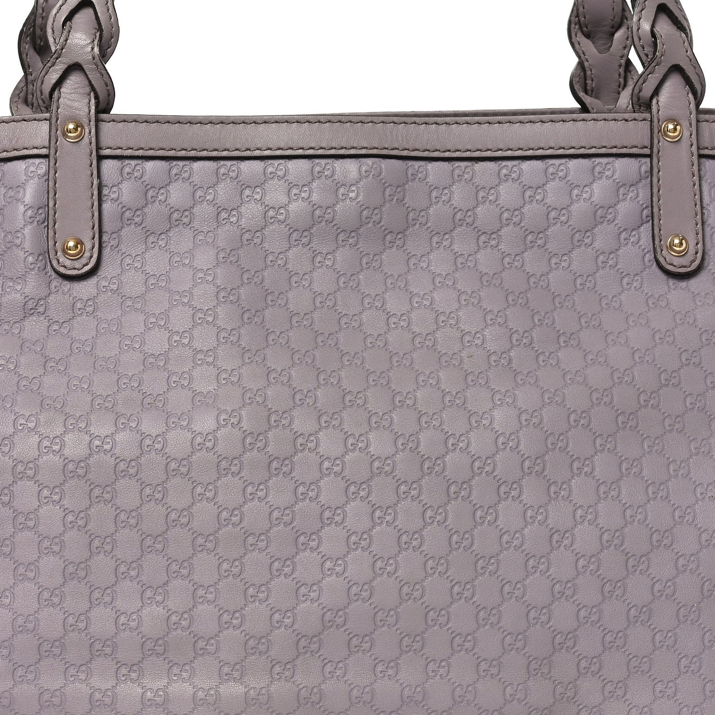 Microguccissima Medium Craft Tote Lilac
