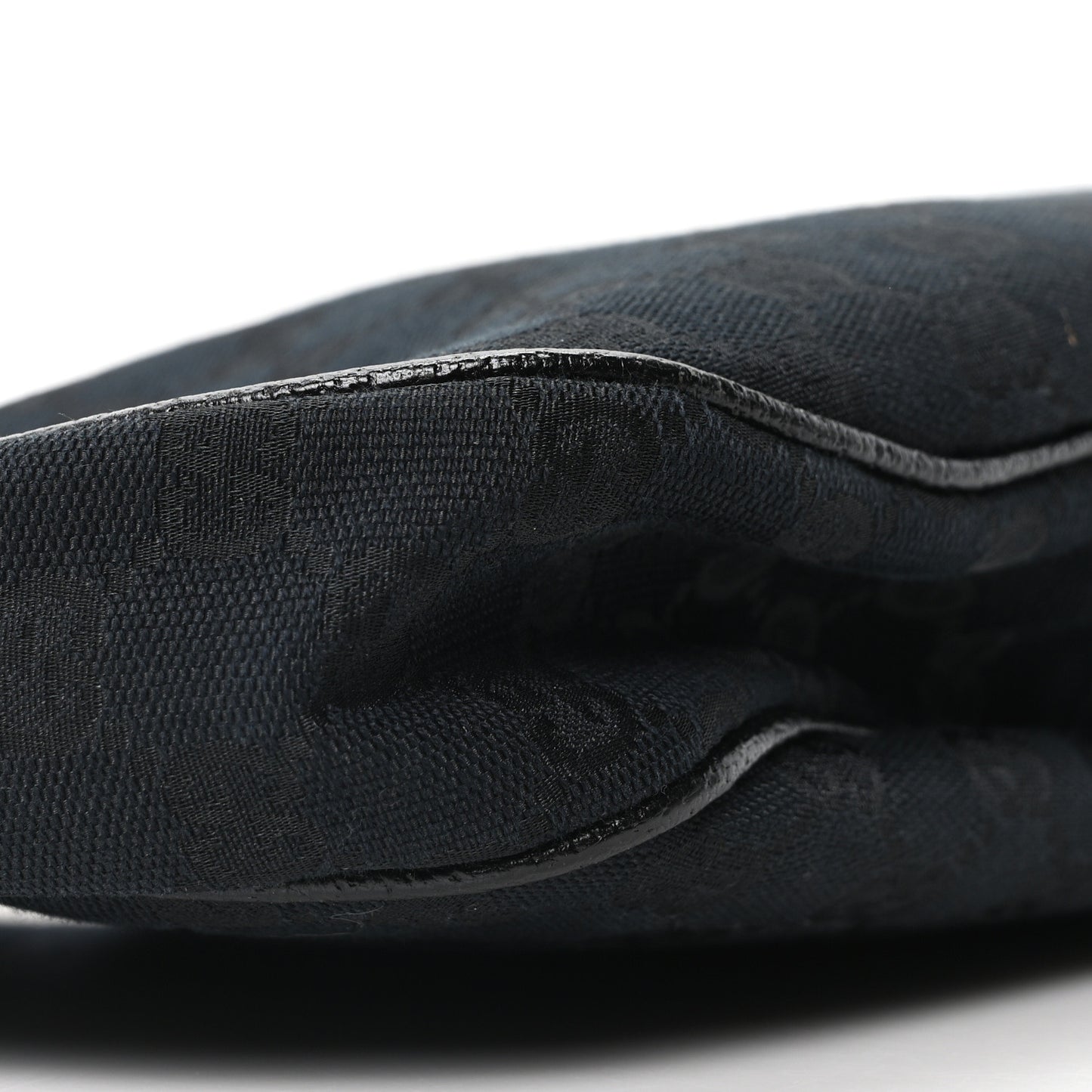 Monogram Medium Half Moon Hobo Black