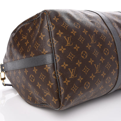 Louis Vuitton Monogram Taiga Outdoor Keepall Bandouliere 55 5 of 9