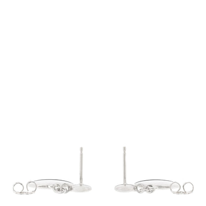 Tiffany Sterling Silver Round Drop Earrings 3 of 4
