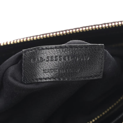 Saint Laurent Suede All-Over Monogram Crossbody Burgundy 7 of 10