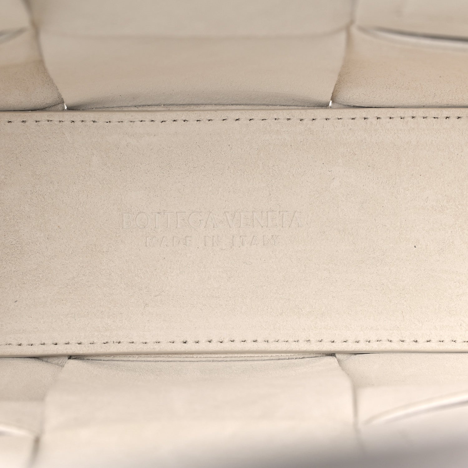 Bottega Veneta Nappa Maxi Intreccio Mini Arco Tote White 7 of 9