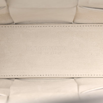 Bottega Veneta Nappa Maxi Intreccio Mini Arco Tote White 7 of 9