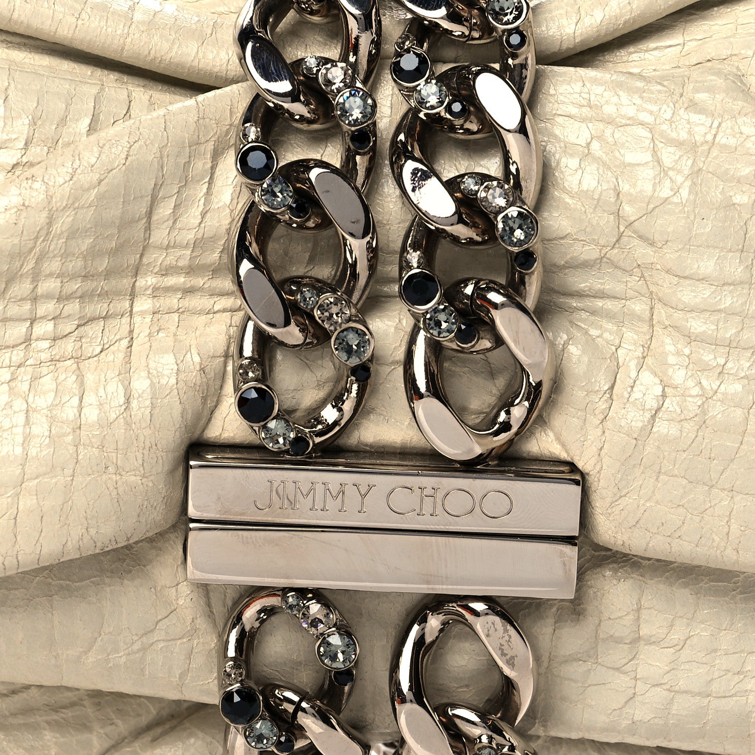 Jimmy Choo Crystal Chandra Chain Clutch 9 of 11