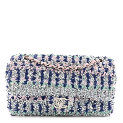 Chanel Tweed Medium Single Flap Pink 1 of 10