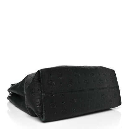 MCM Calfskin Ottomar Large Klara Hobo Black 4 of 14