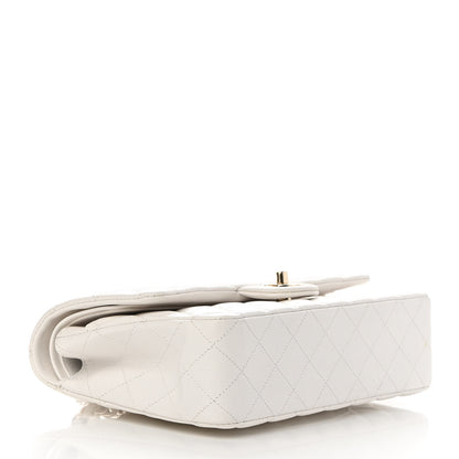Chanel Caviar Quilted Medium Double Flap White 4 of 12