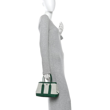Hermes H Viking Negonda Neo Garden 23 Ecru Vert Moyen 2 of 11