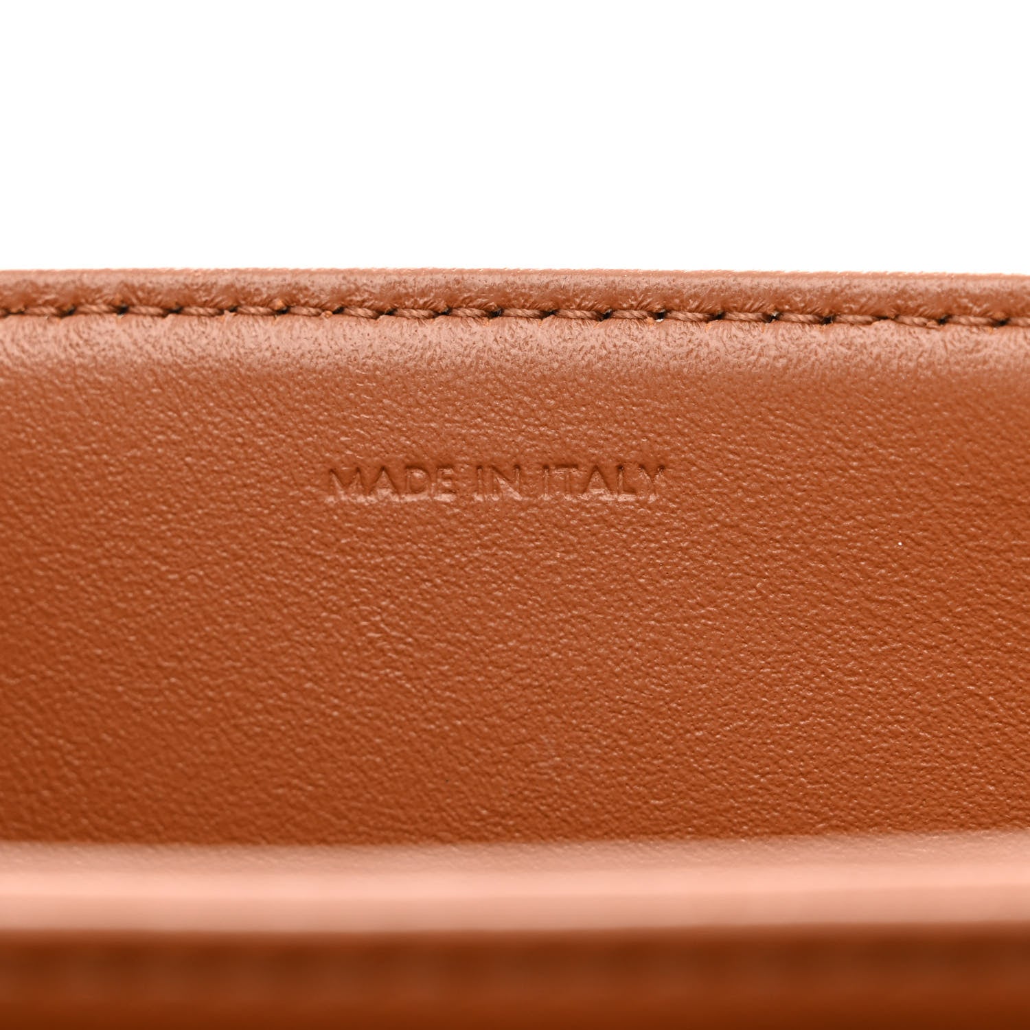 Celine Natural Calfskin Triomphe Tan 7 of 14