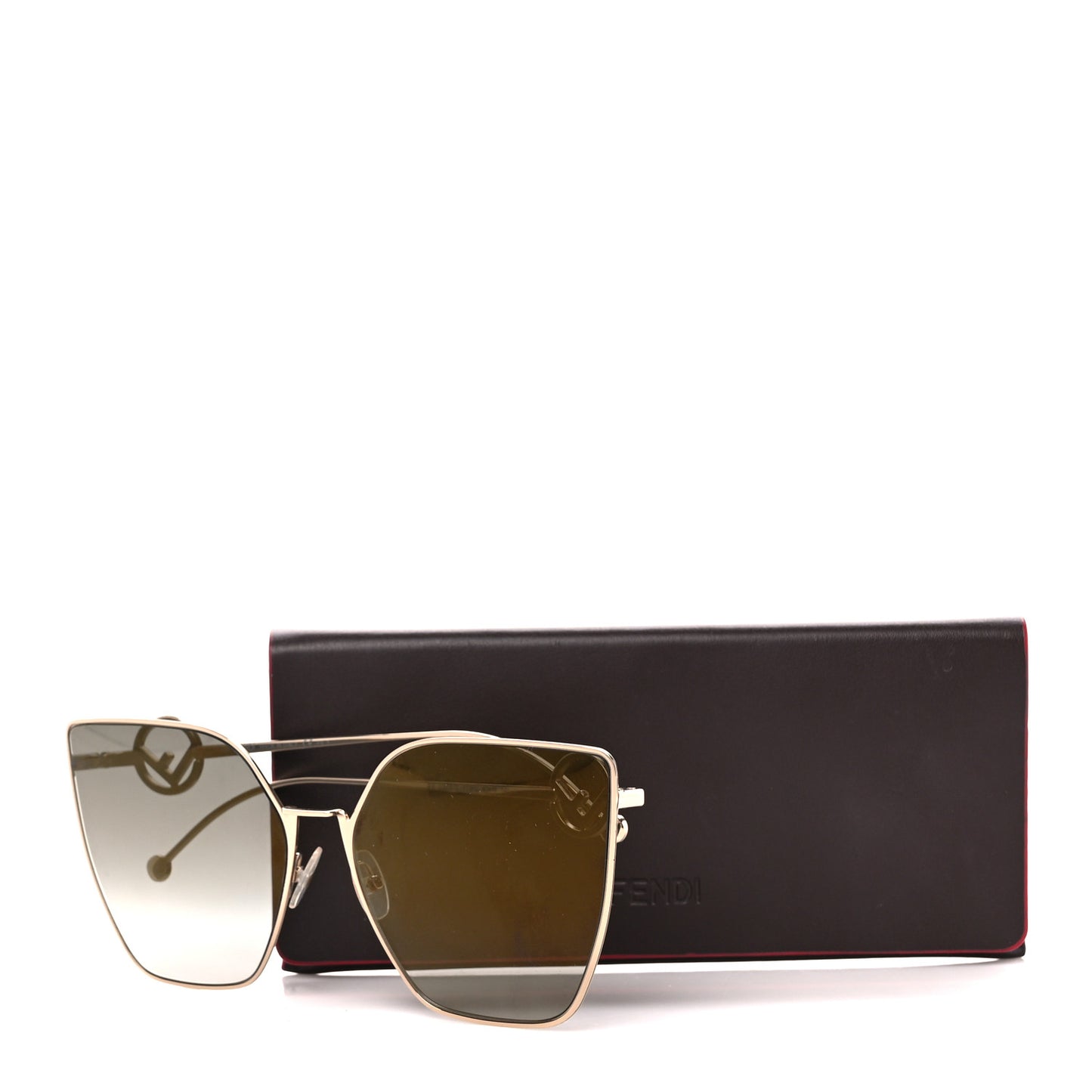 Metal F is Fendi Sunglasses FF 0323/S Gold