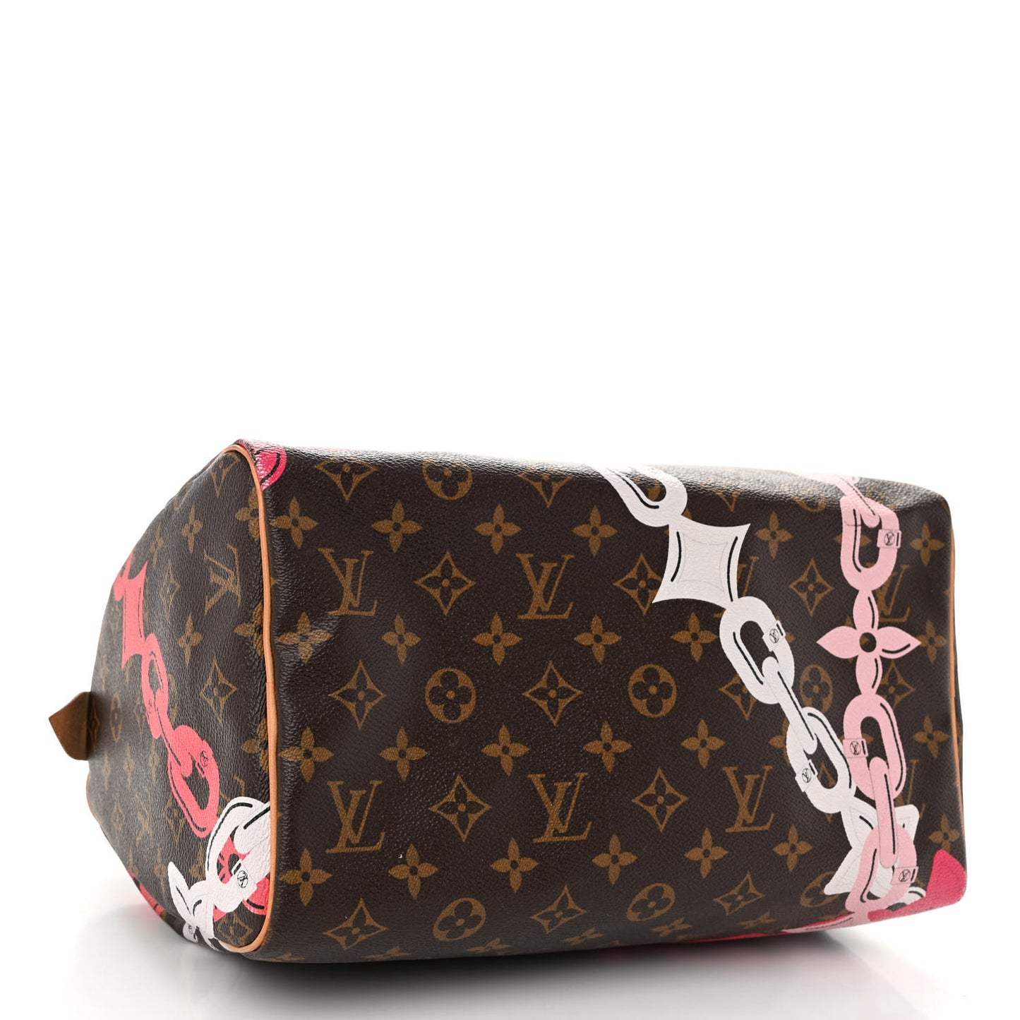 Monogram Bay Speedy 30 Rose Ballerine Poppy