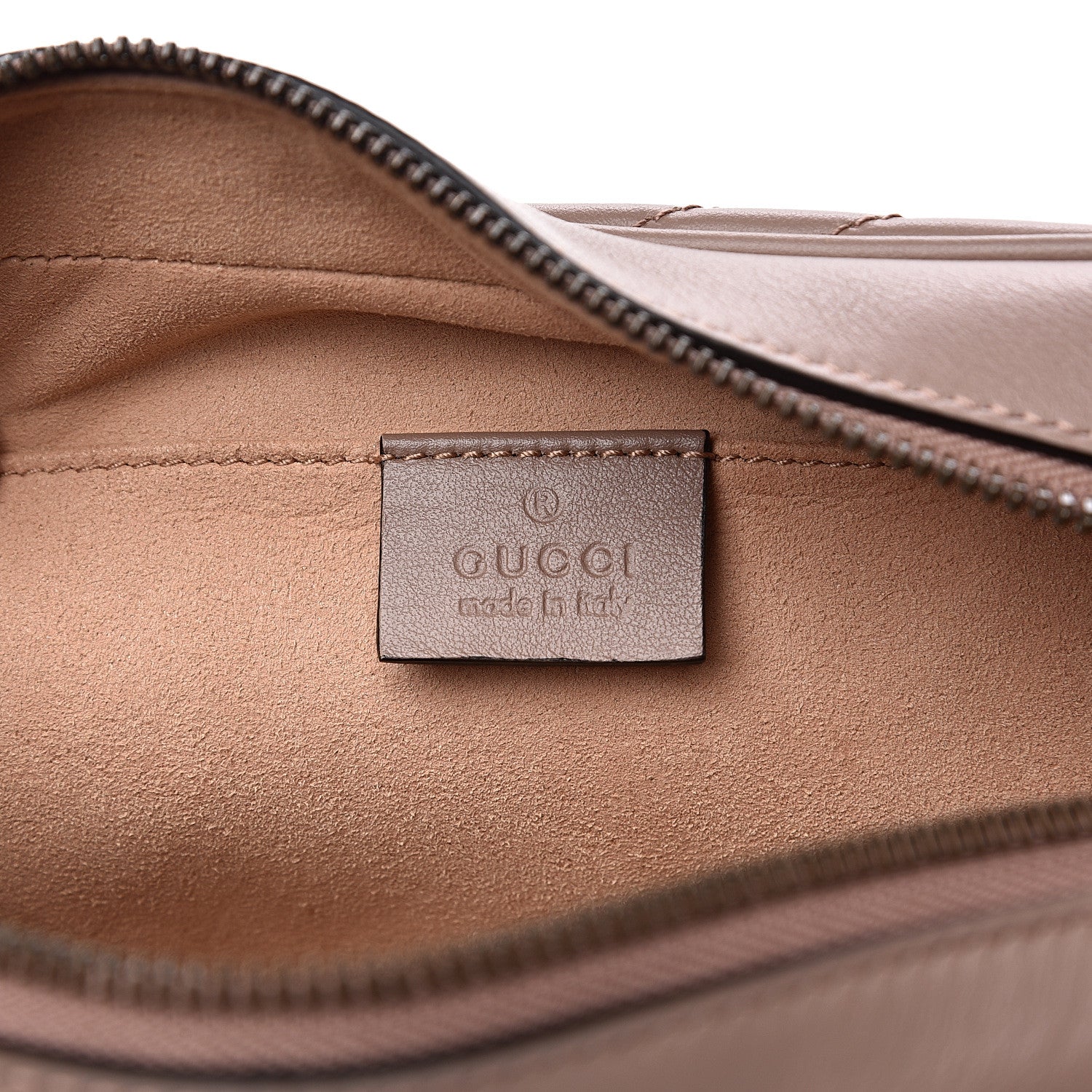Gucci Calfskin Matelasse Small GG Marmont Chain Shoulder Bag Porcelain Rose 5 of 10