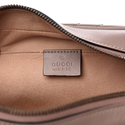 Gucci Calfskin Matelasse Small GG Marmont Chain Shoulder Bag Porcelain Rose 5 of 10