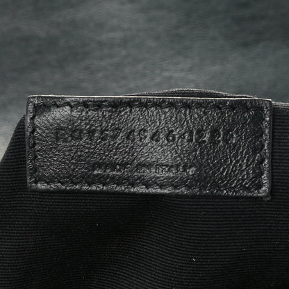 Saint Laurent Calfskin Y Quilted Monogram Medium Loulou Chain Satchel Black 10 of 11