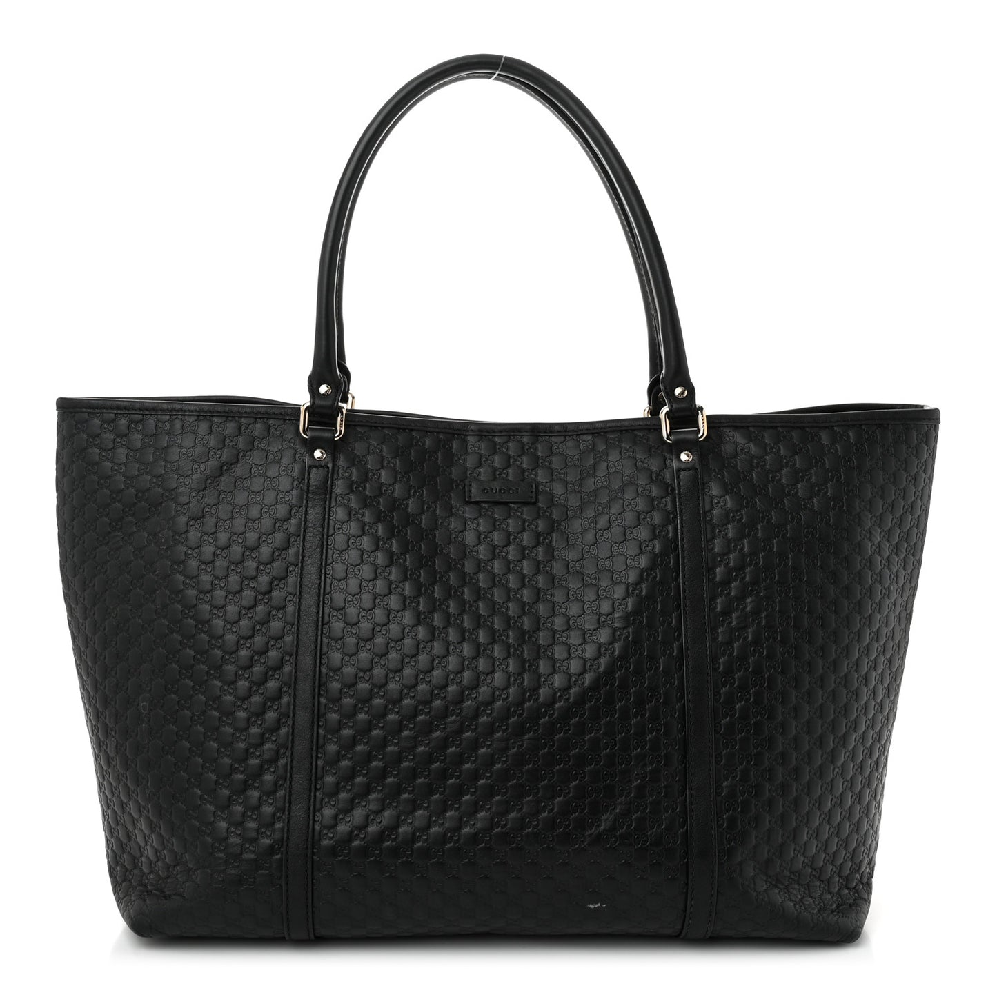 Microguccissima Large Joy Tote  Black