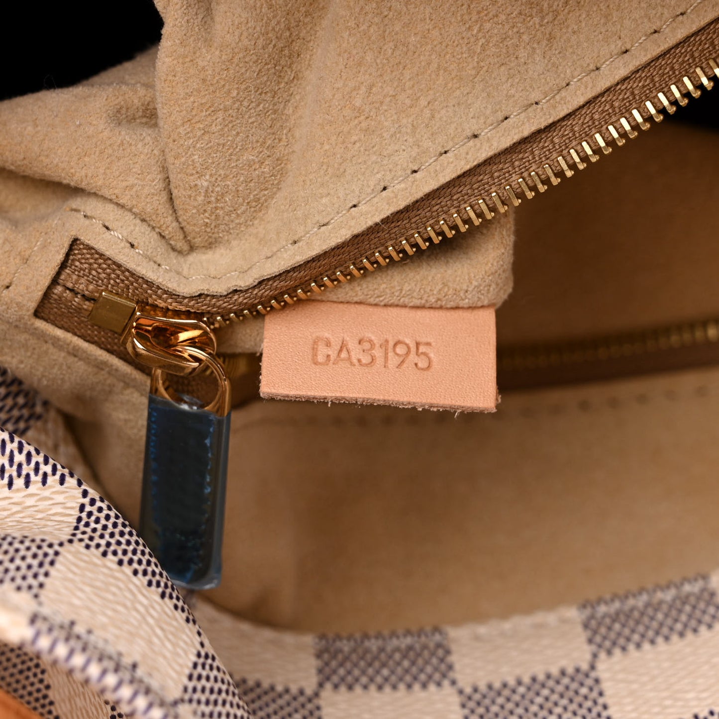 Damier Azur Artsy MM