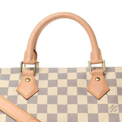 Louis Vuitton Damier Azur Speedy Bandouliere 30 10 of 10