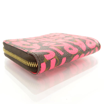 Louis Vuitton Monogram Graffiti Zippy Coin Purse Fuchsia 4 of 7